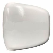 WHITE PAINTED WIDE ANGLE MIRROR BACK COVER FITS RH OR LH