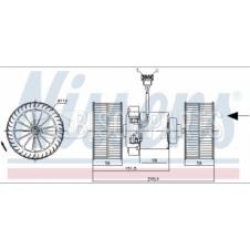 INTERNAL HEATER BLOWER MOTOR