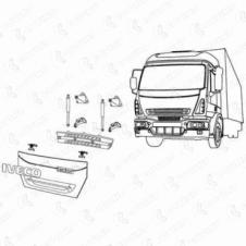 UPPER GRILLE HINGE FITS RH OR LH
