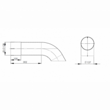 EXHAUST TAIL PIPE