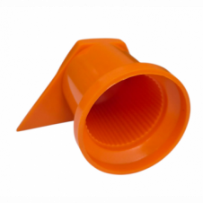 32MM LONG REACH DUSTITE WHEEL NUT COVERS ORANGE (PKT 50)