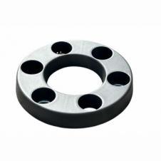 6 HOLE DARK GREY WHEEL RIM NUT COVER