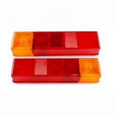 REAR COMBINATION LAMP LENS FITS RH OR LH (PAIR)