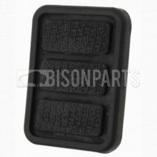 Black Rubber Clutch Pedal Pad For Peterbilt 357, 378, 379 – Part # 06-00754, Non-Slip Surface