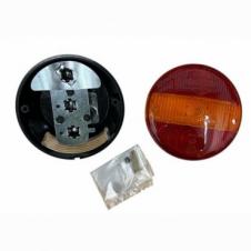 REAR 'HAMBURGER STYLE TAIL LAMP WITH NUMBER PLATE LAMP