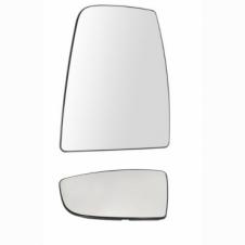 thumbnail image 2 of Upper & Lower Mirror Glass Set For Ford Transit MK8 (2014+) – Driver Side, Right Hand, Chrome 2 of 4