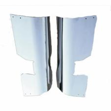 STAINLESS STEEL MIRROR GUARD SET RH & LH (PAIR)