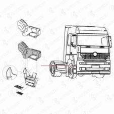 UPPER STEPWING DRIVER SIDE RH