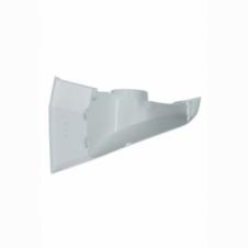 WHITE MIRROR ARM LOWER COVER DRIVER SIDE RH