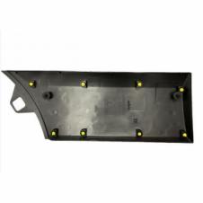 BLACK FORWARD REAR SIDE MOULDING PANEL PASSENGER SIDE LH