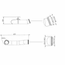 EXHAUST INTERMEDIATE FRONT PIPE