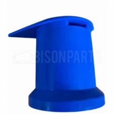 33MM LONG REACH DUSTITE WHEEL NUT COVER BLUE (PKT 100)