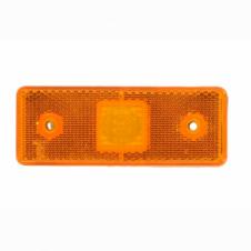 LED AMBER SIDE MARKER LAMP WITH REAR SQUARE PLUG