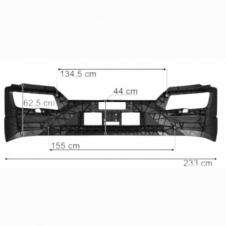 FRONT BUMPER WITHOUT FOG LAMP HOLES