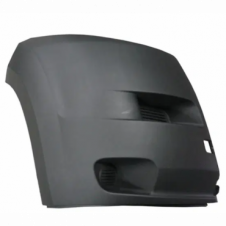 GREY FRONT BUMPER CORNER WITHOUT FOG LAMP HOLES DRIVER SIDE RH