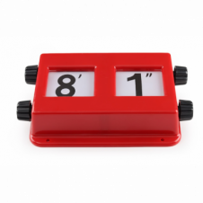 PLASTIC IMPERIAL HEIGHT INDICATOR