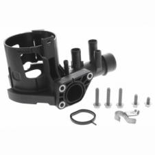 COOLANT FLANGE WITH FILTER HOUSING