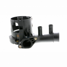 COOLANT FLANGE WITH FILTER HOUSING