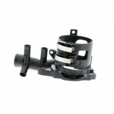 COOLANT FLANGE WITH FILTER HOUSING