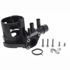 COOLANT FLANGE WITH FILTER HOUSING