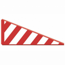 VINYL ABNORMAL LOAD SIDE PROJECTION MARKER PASSENGER SIDE LH