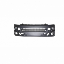 DARK GREY FRONT BUMPER WITH CUTTING MARKS FOR LAMP WASHERS AND FOR SENSORS