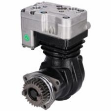 SINGLE CYLINDER AIR COMPRESSOR C/W GEAR