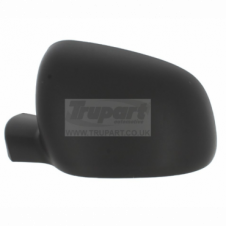 BLACK TEXTURED MIRROR BACK COVER PASSENGER SIDE LH