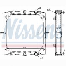 COOLANT RADIATOR WITH FRAME