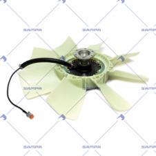 6 PIN PLUG VISCOUS FAN HUB WITH BLADES