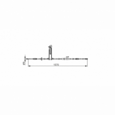 REAR HANDBRAKE CABLE PASSENGER SIDE LH