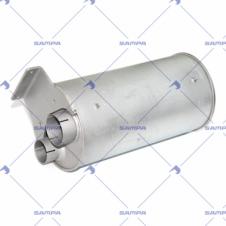 EXHAUST SILENCER MUFFLER BOX