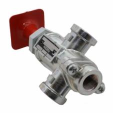PARKING BRAKE VALVE WITH RED KNOB