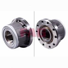 FRONT WHEEL HUB WITH BEARING & ABS EXCITER RING