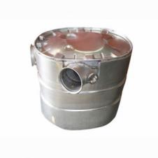 EXHAUST SILENCER WITH SCR