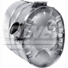 EXHAUST SILENCER WITH SCR