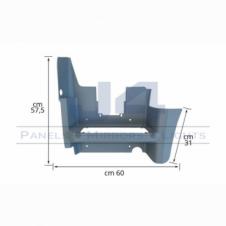LOWER SINGLE STEP SURROUND PASSENGER SIDE LH