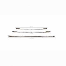 FRONT LOWER GRILLE CHROME TRIM KIT