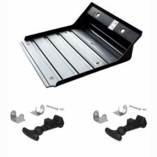BATTERY BOX COVER WITH FASTENING STRAPS