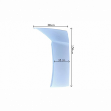 REAR UPPER SIDE FAIRING SPOILER PASSENGER SIDE LH