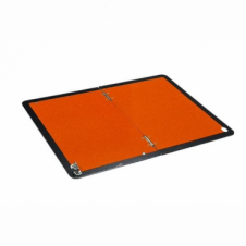 STEEL VERTICAL FOLD ADR HAZARD WARNING HAZCHEM PLATE