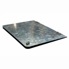 STEEL VERTICAL FOLD ADR HAZARD WARNING HAZCHEM PLATE