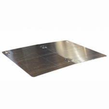 ALUMINIUM VERTICAL FOLD ADR HAZARD WARNING HAZCHEM PLATE
