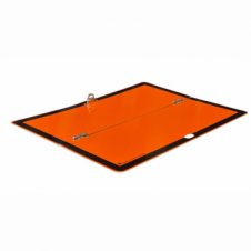 ALUMINIUM HORIZONTAL FOLD ADR HAZARD WARNING HAZCHEM PLATE