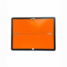 STEEL HORIZONTAL FOLD ADR HAZARD WARNING HAZCHEM PLATE