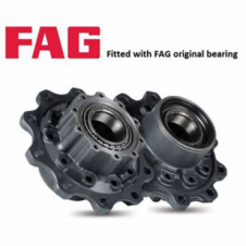 REAR WHEEL HUB WITH WHEEL BEARINGS