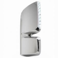 CHROME COATED TWIN MIRROR BACK COVER PASSENGER SIDE LH