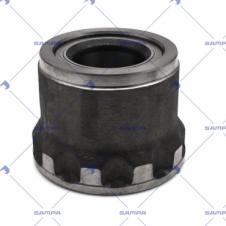 FRONT WHEEL HUB WITH FAG BEARING & ABS EXCITER RING