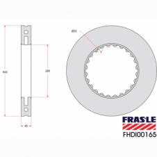 VENTED BRAKE DISC ONLY