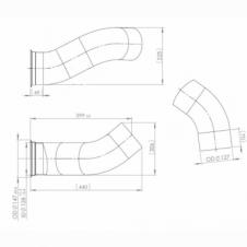 EXHAUST FRONT DOWN PIPE